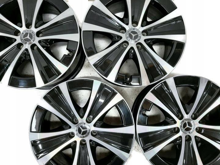 4x Alufelge 18 Zoll 8.0" 5x112 43ET A2134013700 Mercedes-Benz W213 Rim Wheel FEL6124811353zv