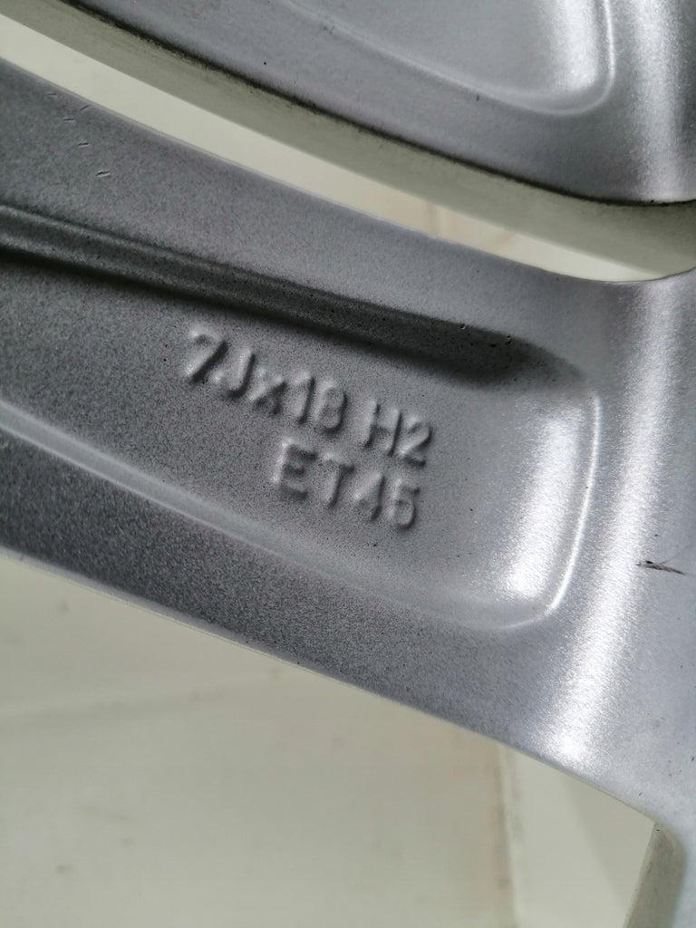 1x Alufelge 18 Zoll 7.0" 5x112 45ET Glanz Silber 57A601025E Skoda Kodiaq FEL9174916292ro