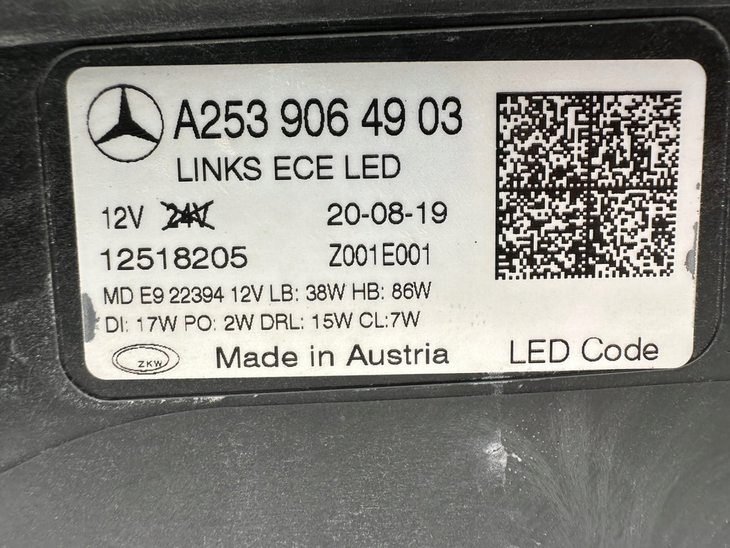 Frontscheinwerfer Mercedes-Benz Glc A2539064903 LED Links Scheinwerfer Headlight SCH7926867445le