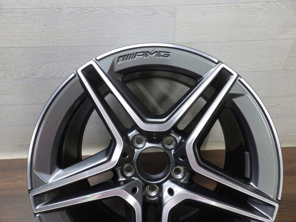 1x Alufelge 18 Zoll 9.0" 5x112 49ET A2134016400 Mercedes-Benz Amg Rim Wheel FEL2045130052su