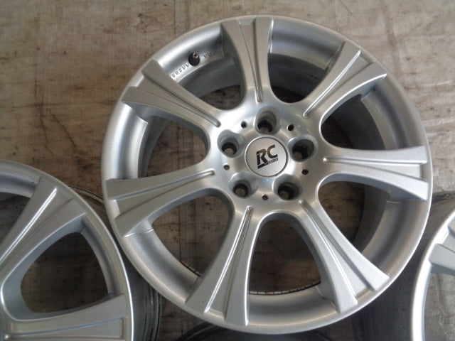 4x Alufelge 17 Zoll 7.0" 5x115 43ET Glanz Silber RC15-707 Chevrolet Rim Wheel FEL1308525860mv