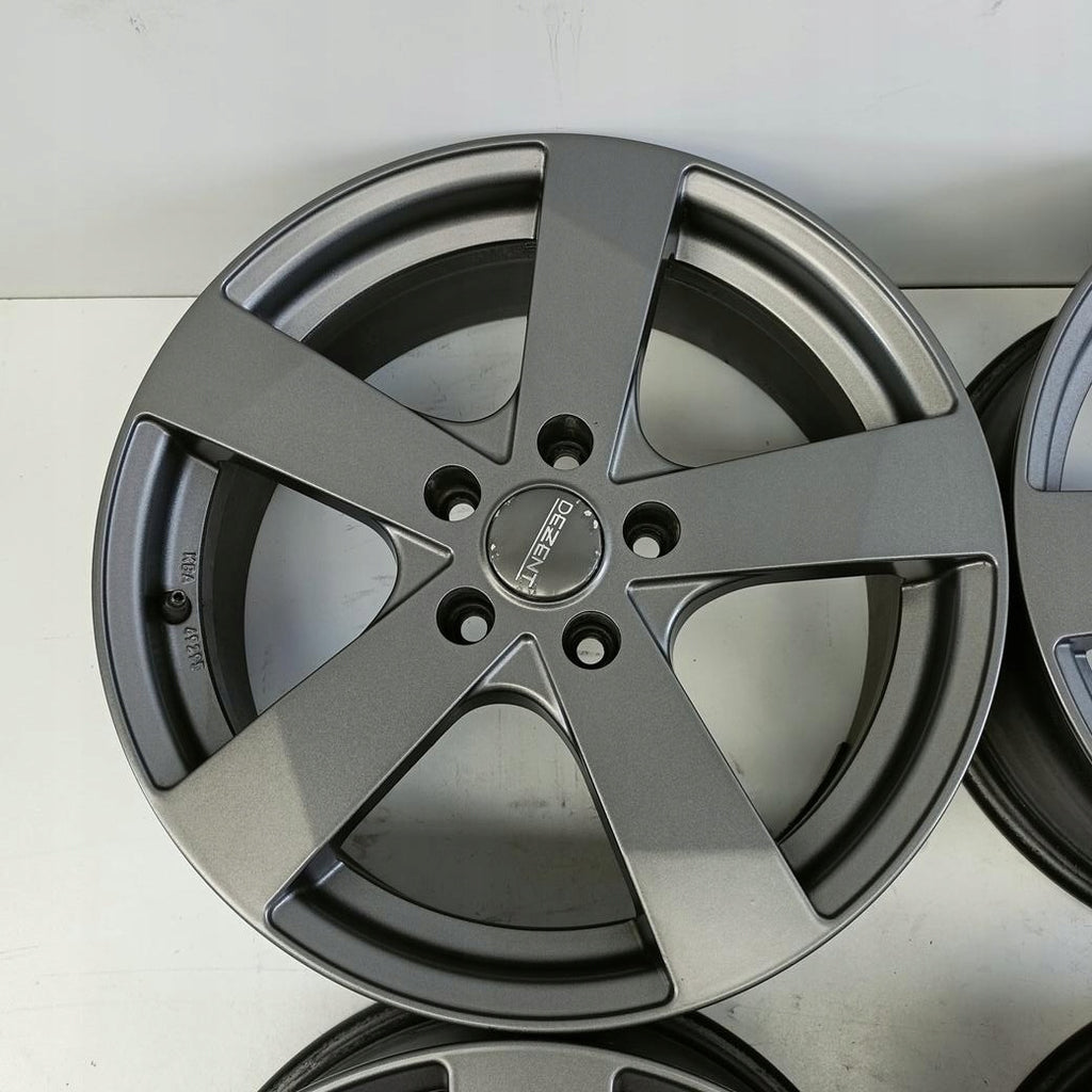 4x Alufelge 17 Zoll 7.0" 5x112 48ET Glanz Grau Audi Altea I Touran Golf Caddy FEL5126016846mt