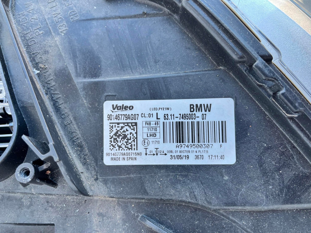 Frontscheinwerfer BMW X1 F48 7495003 Links Scheinwerfer Headlight SCH1542777816zz
