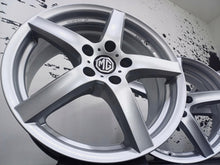 Laden Sie das Bild in den Galerie-Viewer, 4x Alufelge 17 Zoll 7.0" 5x112 45ET Silber Mg Rim Wheel FEL5351809763fr