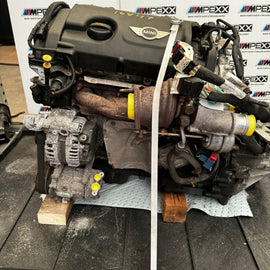 Motor BMW Mini R56 N18B16A 1.6 2012 Benzin Engine Komplett MOT7173650534yc