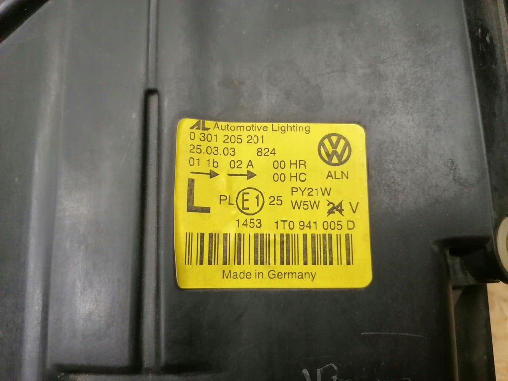 Frontscheinwerfer VW Touran 1T0941005D Links Scheinwerfer Headlight SCH6114252840vs