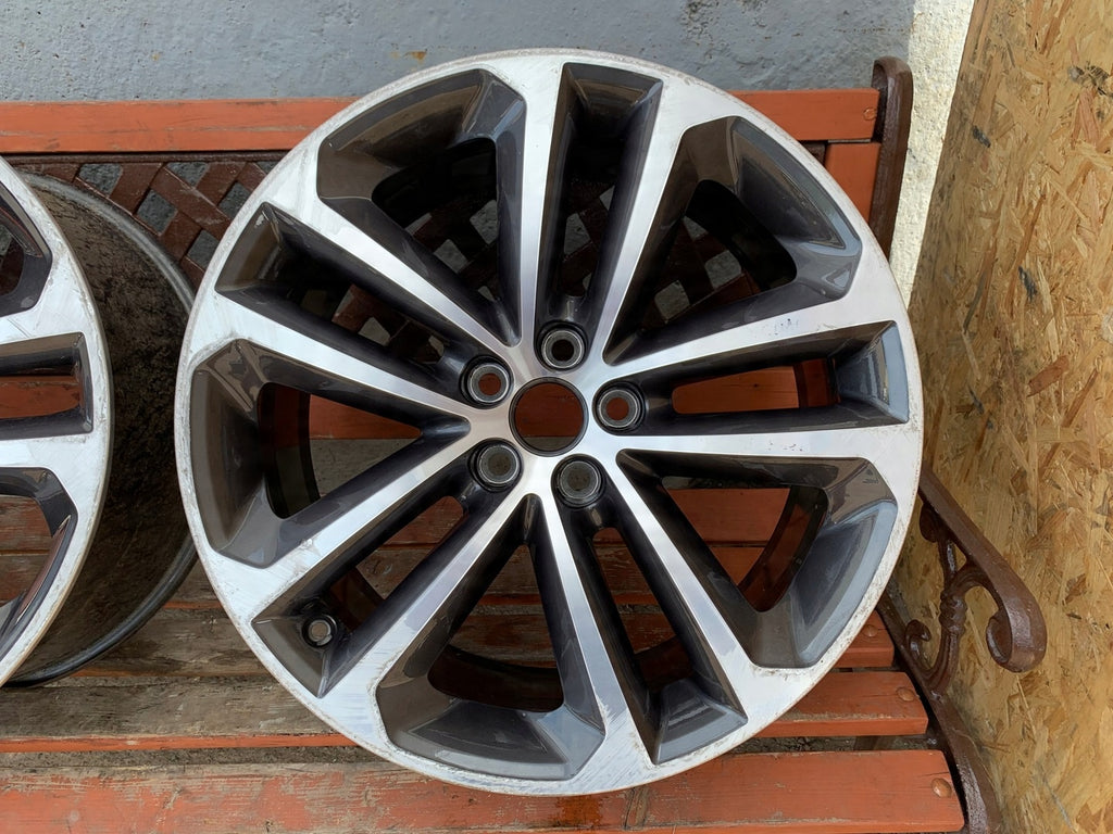 1x Alufelge 19 Zoll 8.5" 5x108 45ET Glanz Graphit HK8M-1007-EA Jaguar F-Pace Mg