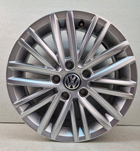 Load image into Gallery viewer, 1x Alufelge 16 Zoll 6.5" 5x112 46ET Glanz Silber 5G0601025AT VW Golf VII I FEL9198026563sk