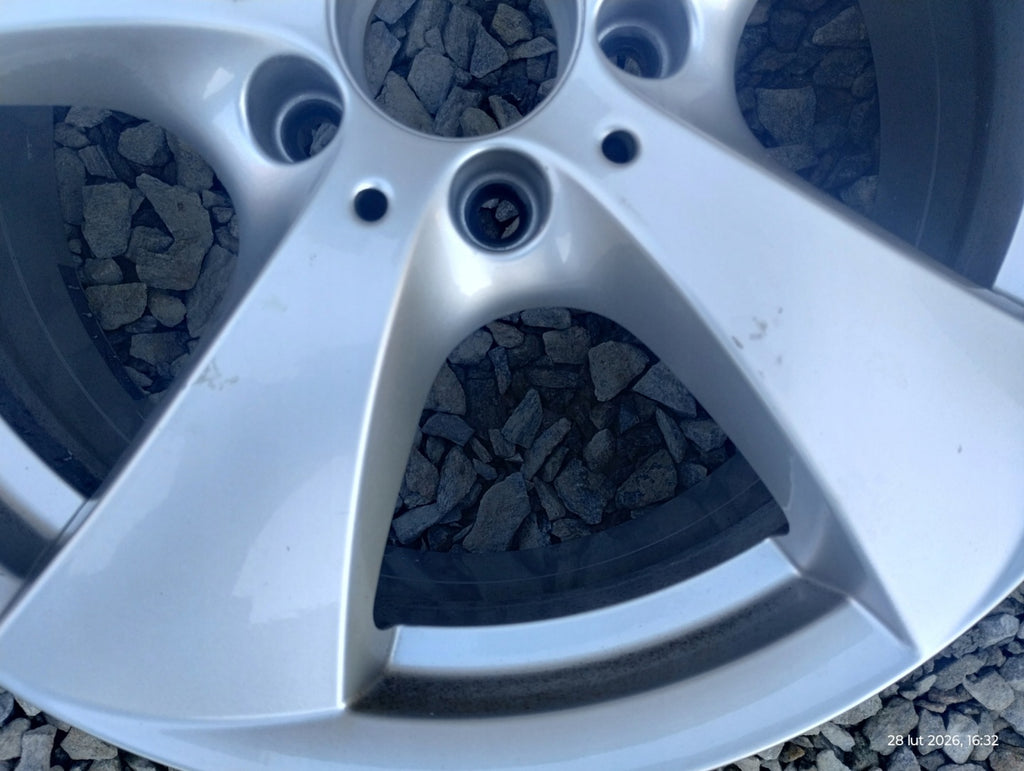 4x Alufelge 17 Zoll 7.5" 5x112 45ET Glanz Silber KBA48918 Rim Wheel FEL8363639795qk