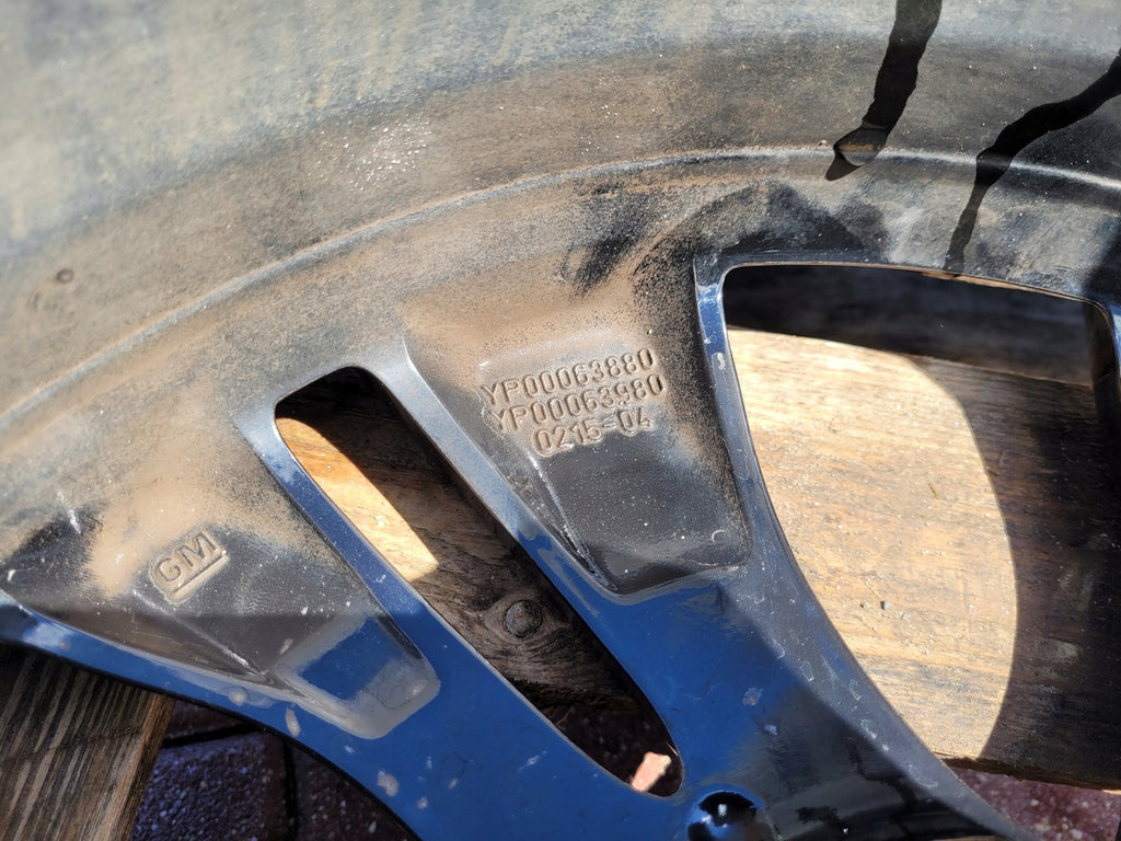 2x Alufelge 18 Zoll 7.5" 5x108 49ET Glanz Schwarz YP00063880 Opel Grandland X