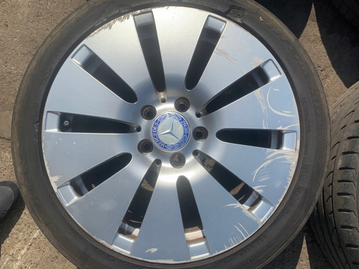 1x Alufelge 17 Zoll 5x112 Mercedes-Benz W205 A205 Rim Wheel FEL5776296376bq