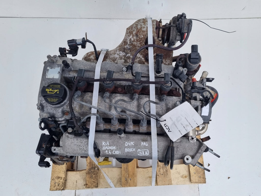 Motor Kia Venga D4FC 1.4 CRDI 131TKm 2006 Diesel Engine Komplett