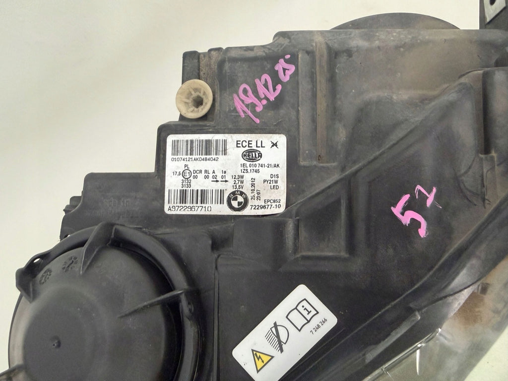 Frontscheinwerfer BMW 1 F21 F20 7229177-10 Links Scheinwerfer Headlight SCH6697200742rk