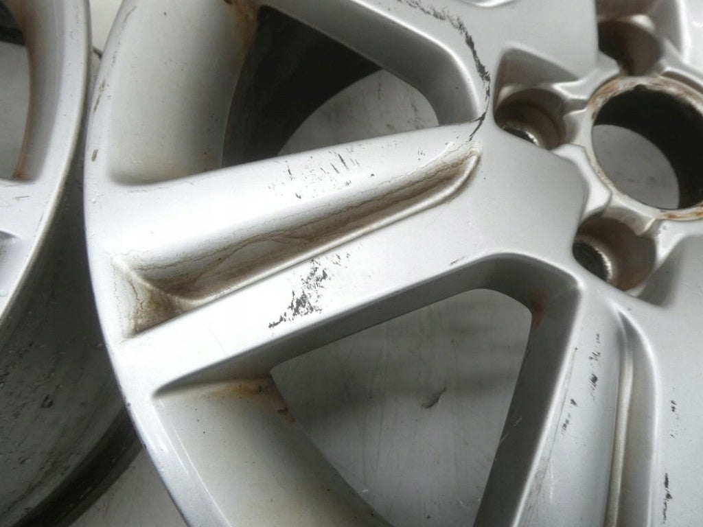 4x Alufelge 17 Zoll 7.5" 5x112 45ET Glanz Silber 8K0601025B Audi A4 B8 Rim Wheel FEL8847713526ne