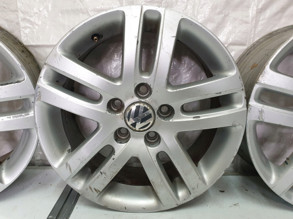 4x Alufelge 16 Zoll 6.5" 5x112 1K0601025BM VW Golf Rim Wheel FEL7853074761ou