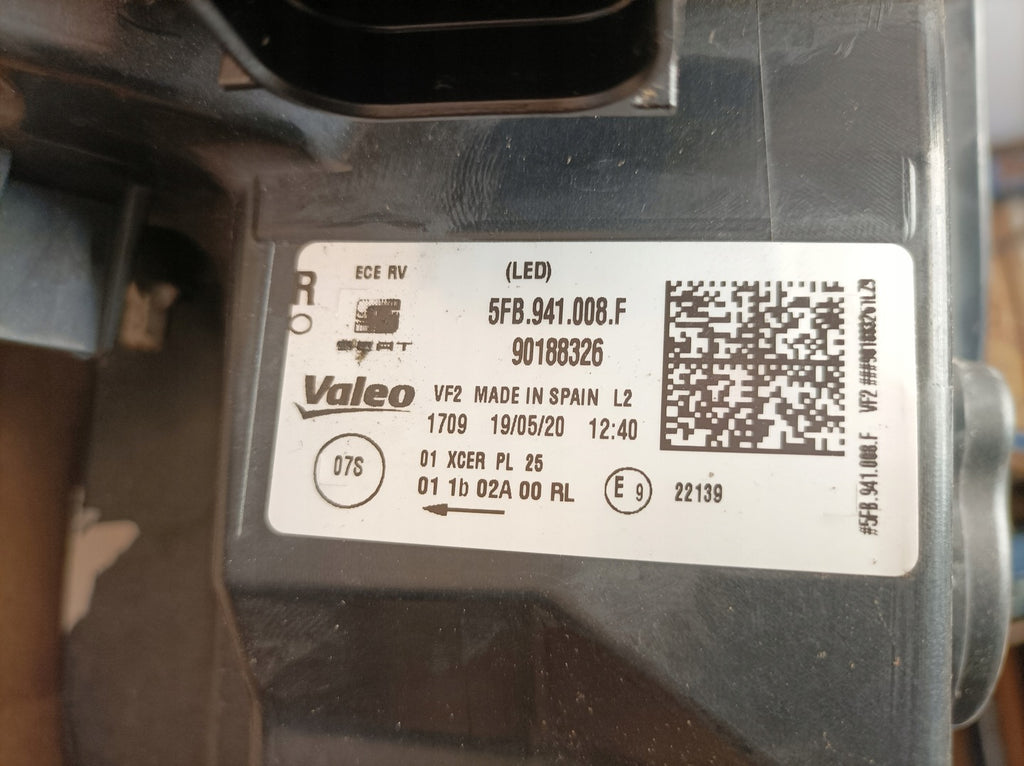 Frontscheinwerfer Seat Leon 5FB941008F Full LED Rechts Scheinwerfer Headlight