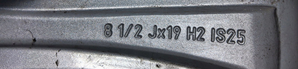 1x Alufelge 19 Zoll 8.5" 5x112 25ET Glanz Silber 6883159 BMW G32 G11 Rim Wheel FEL6479492558oy