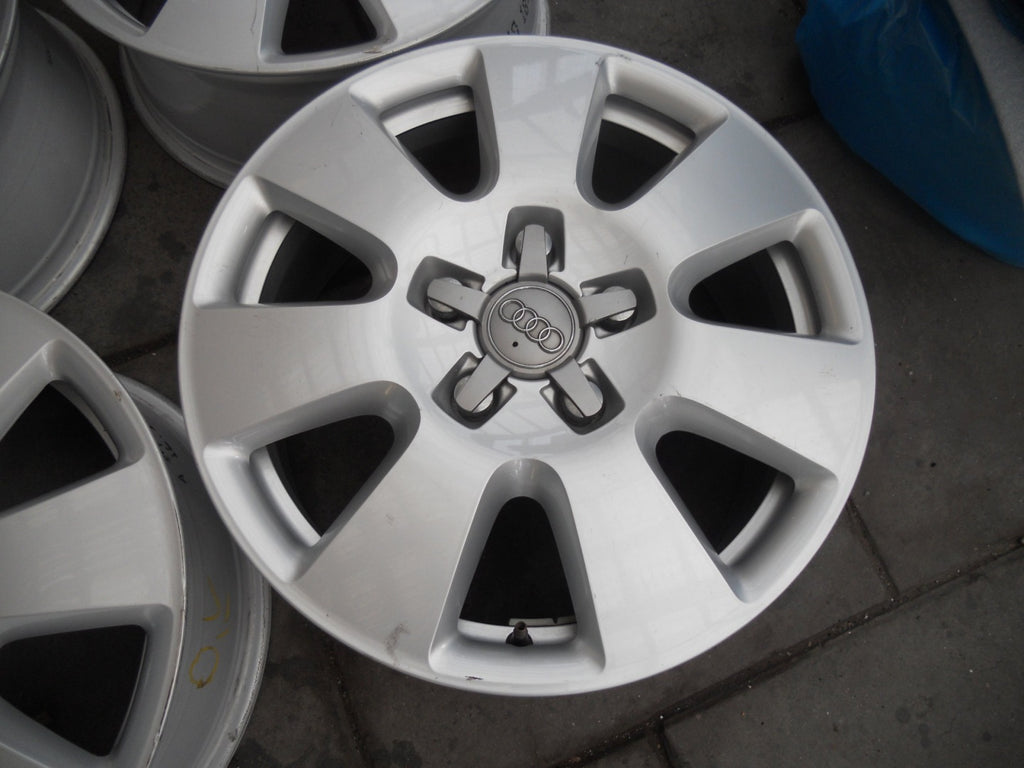 1x Alufelge 18 Zoll 7.5" 5x130 53ET Glanz Silber 4L0601025 Audi Q7 Rim Wheel FEL9160029112nq