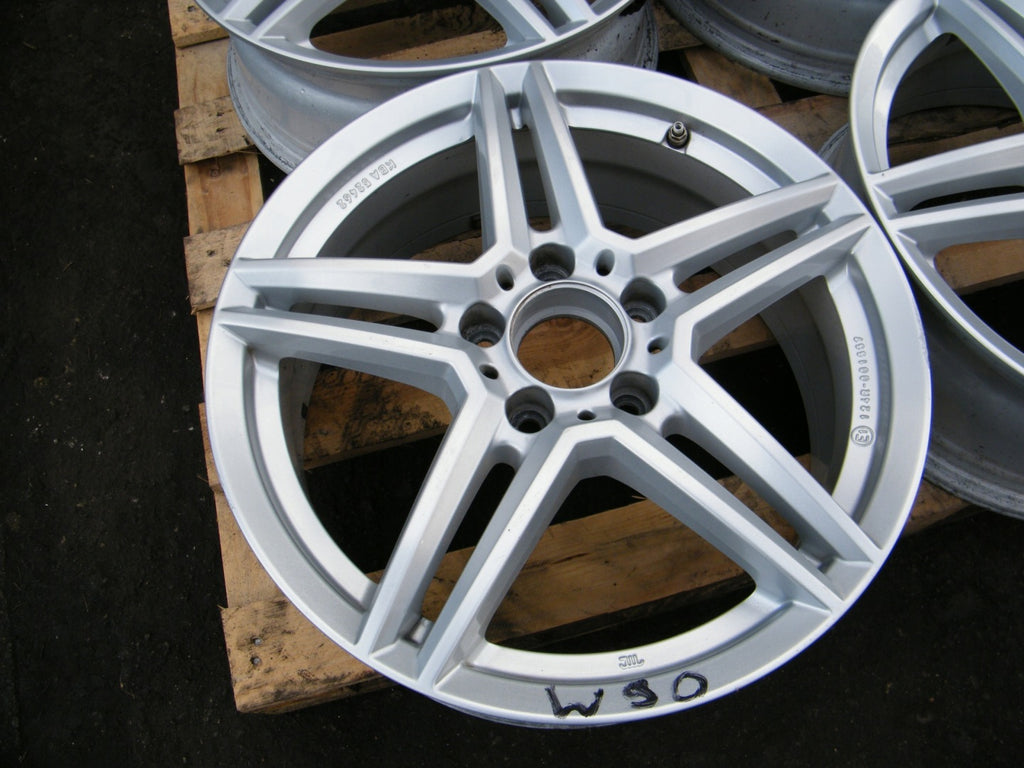 4x Alufelge 16 Zoll 6.5" 5x112 49ET Glanz Silber A2464010502 Mercedes-Benz Vaneo FEL5022270843rz