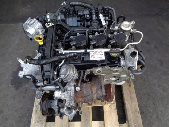 Motor Ford Focus M1DD 1.0 125PS 92kW 109TKm 2017 Benzin Engine Komplett MOT3814674155im
