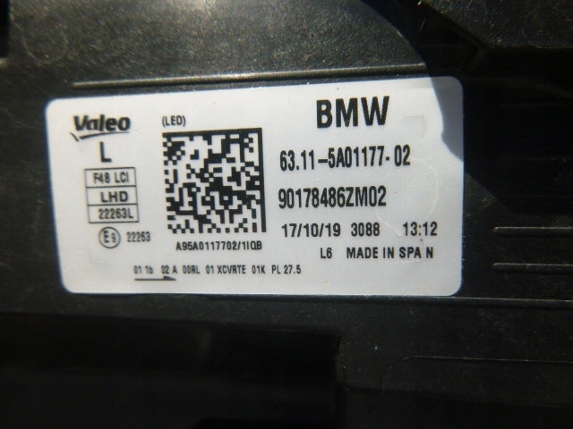 Frontscheinwerfer BMW X1 F48 6311-5A01177-02 Links Scheinwerfer Headlight SCH4895947676nm