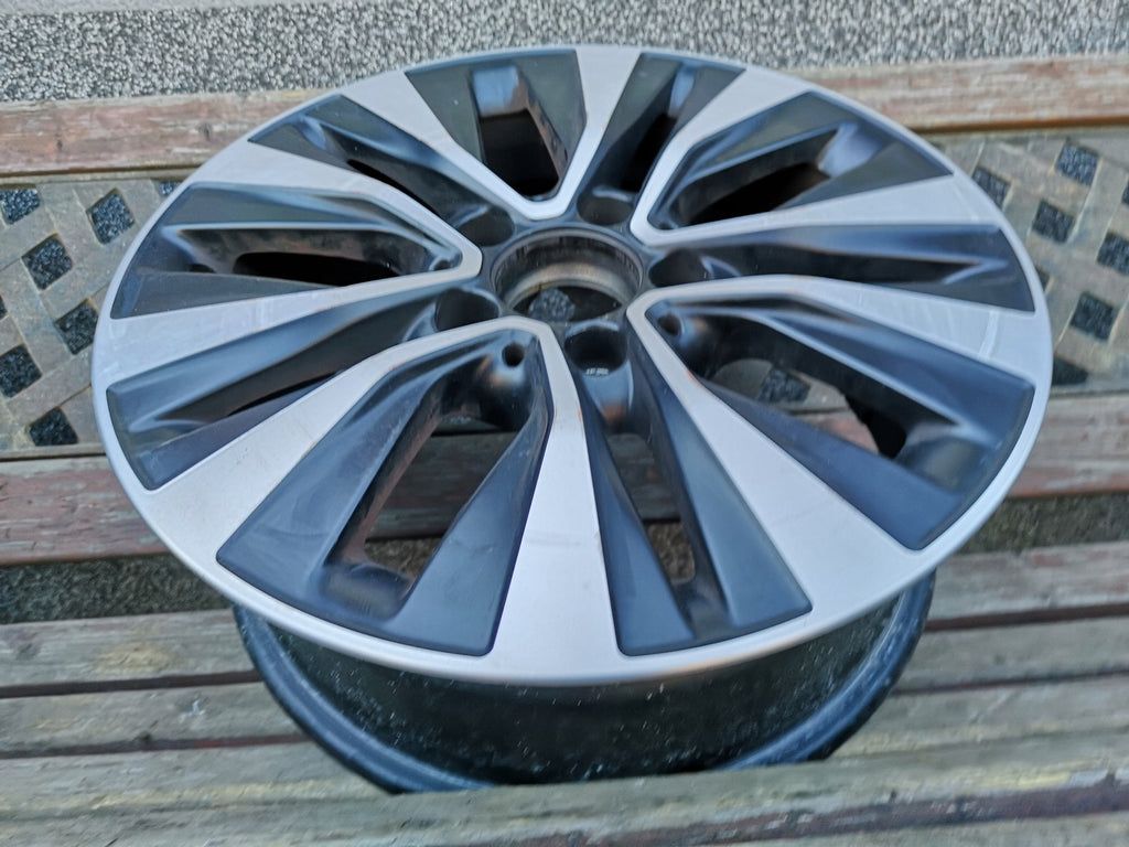 1x Alufelge 16 Zoll 6.5" 5x112 44ET Matt Schwarz A1774010000 Mercedes-Benz