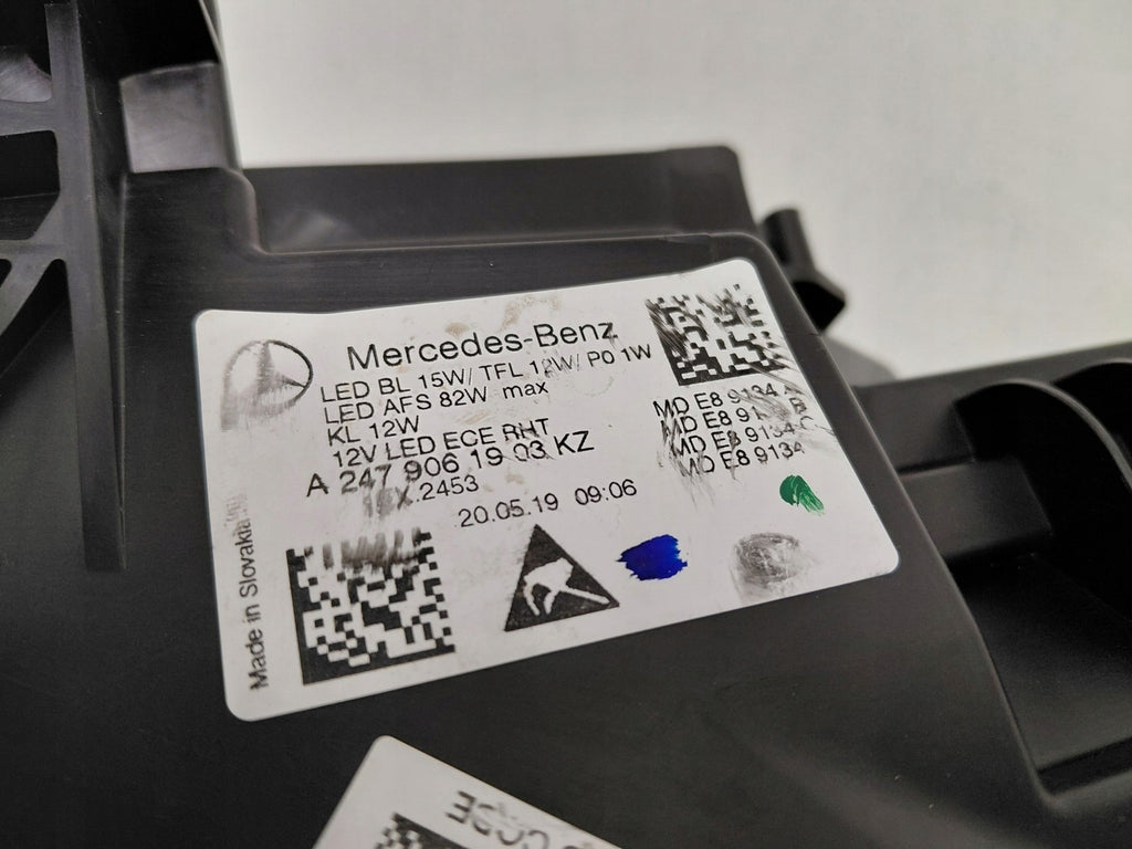 Frontscheinwerfer Mercedes-Benz W247 A2479061903 Links Scheinwerfer Headlight SCH2299601655xp