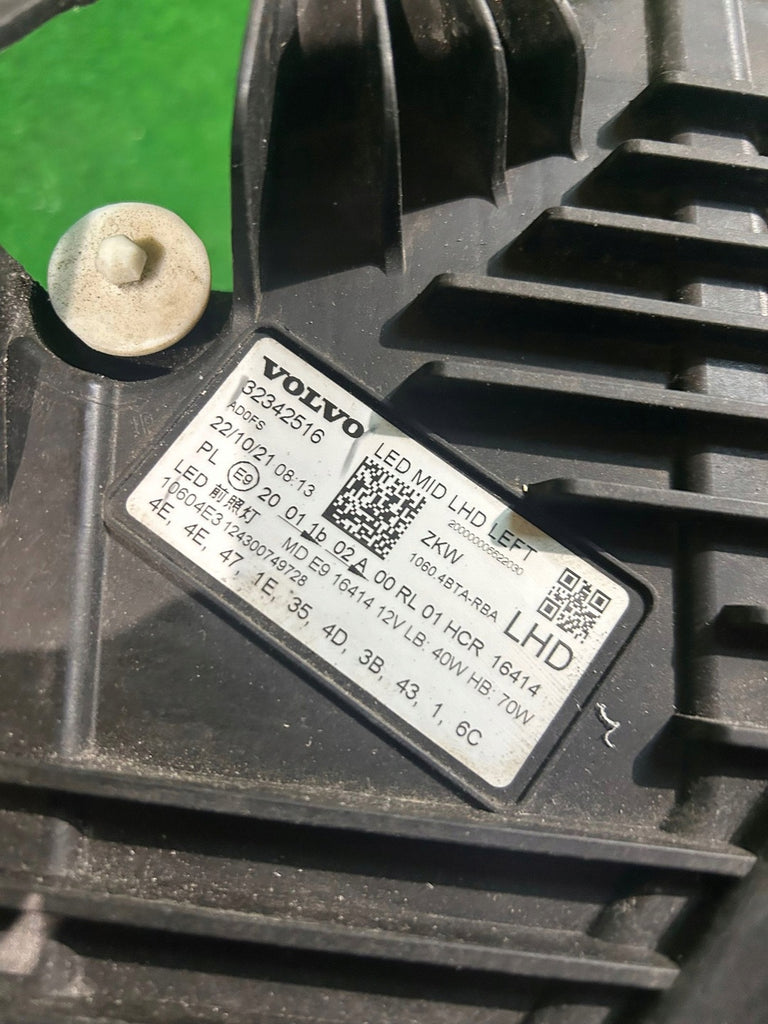 Frontscheinwerfer Volvo Xc60 II 32342516 LED Links Scheinwerfer Headlight SCH7419415039xj