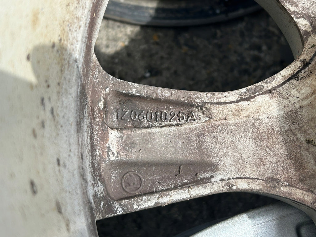 4x Alufelge 16 Zoll 6.5" 5x112 50ET Glanz Silber 1Z0601025A Skoda Octavia Ii FEL6425305814xr