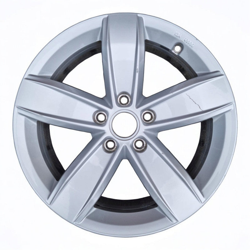 1x Alufelge 17 Zoll 6.5" 5x112 38ET Glanz Silber 5NA071497 VW Tiguan Rim Wheel