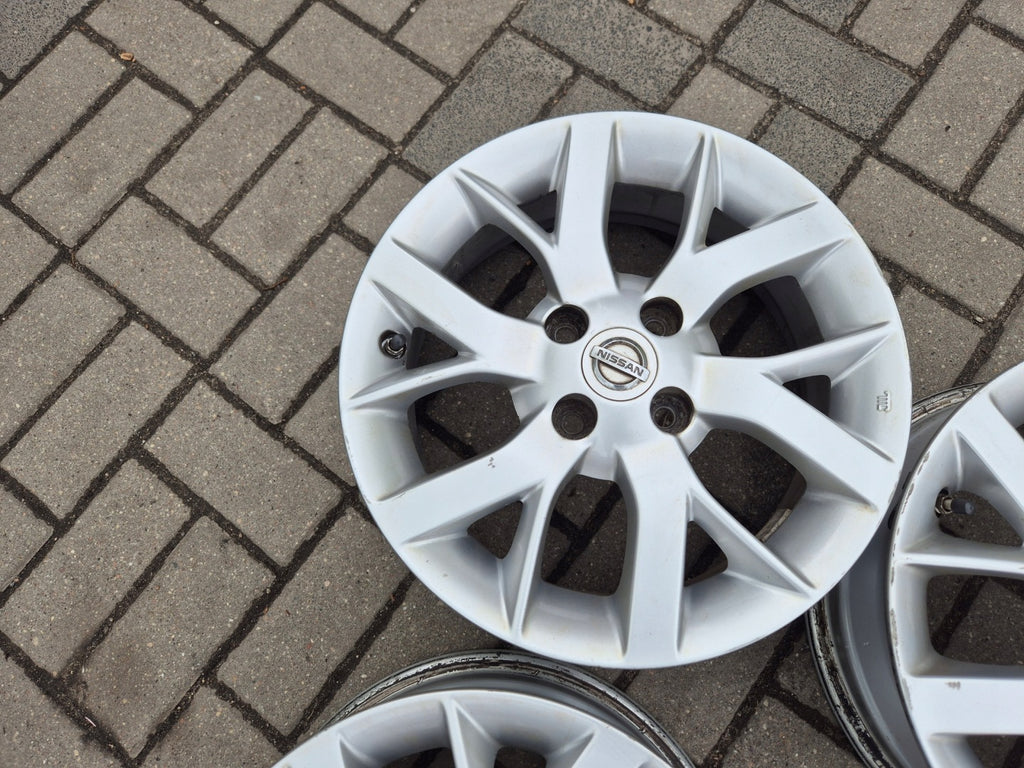 4x Alufelge 15 Zoll 5.5" 4x100 40ET Glanz Silber 87169090 Nissan Micra I FEL7060816306ou