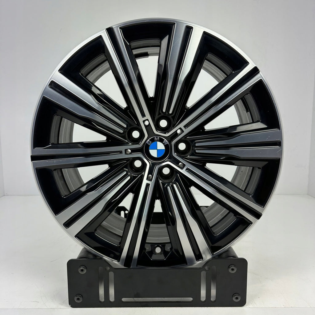 1x Alufelge 18 Zoll 7.5" 5x112 25ET Glanz Schwarz 6883524 BMW G21 G20 Rim Wheel FEL3035266188rk