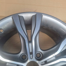 Load image into Gallery viewer, 1x Alufelge 18 Zoll 8.0" 5x120 57ET Glanz Grau 6855093 BMW Active Tourer F45 F46 FEL2576075098vw