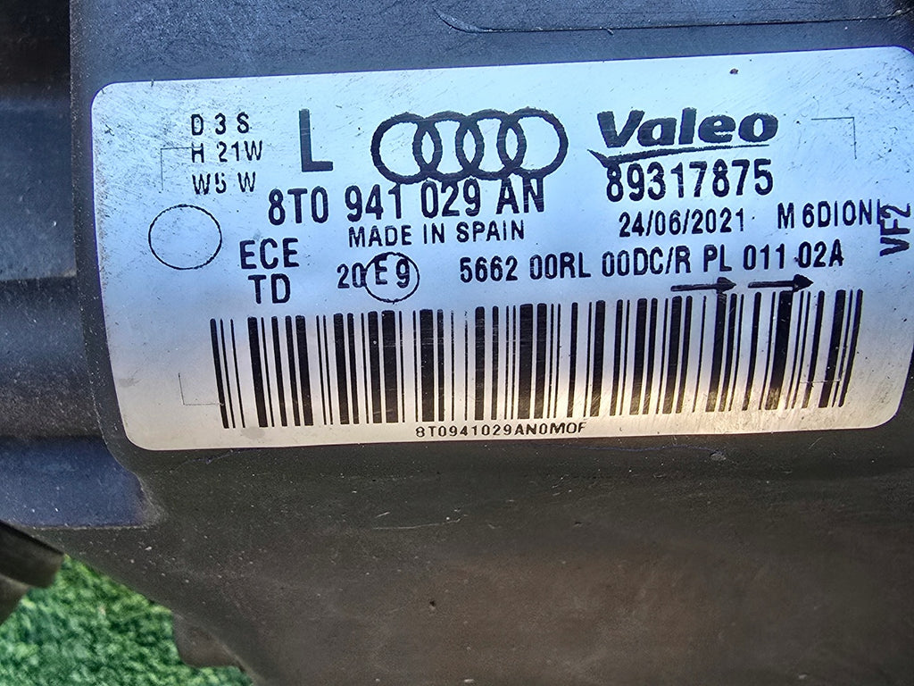Frontscheinwerfer Audi A5 8T0941029AN Bi-Xenon Links Scheinwerfer Headlight SCH9241740805yc