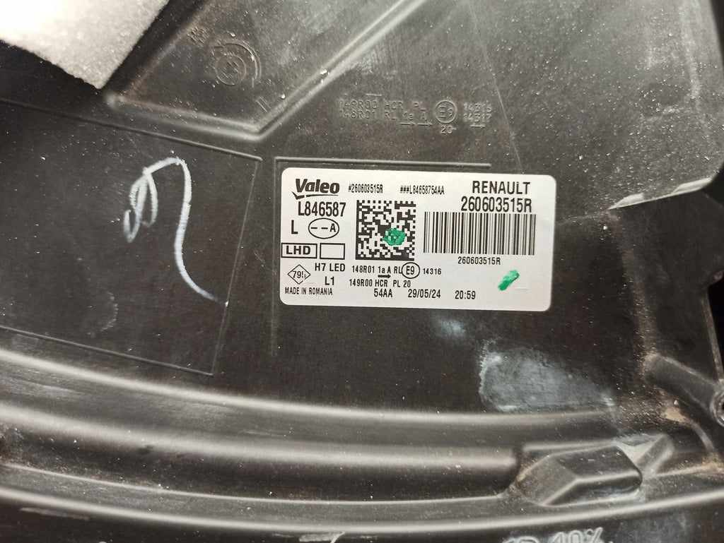 Frontscheinwerfer Dacia Duster 260603515 Full LED Links Scheinwerfer Headlight