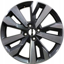 Load image into Gallery viewer, 1x Alufelge 17 Zoll 6.5&quot; 4x100 50ET Glanz Graphit AC4CH-T6 Mg Micra Rim Wheel