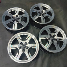 Load image into Gallery viewer, 4x Alufelge 17 Zoll 7.5" 5x112 28ET Glanz Silber 8T0601025 Audi A5 Rim Wheel FEL3801520603li