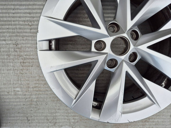 1x Alufelge 17 Zoll 7.0" 5x112 46ET Silber 5E3601025 Skoda Octavia 5e3 Iv FEL5140892740jp