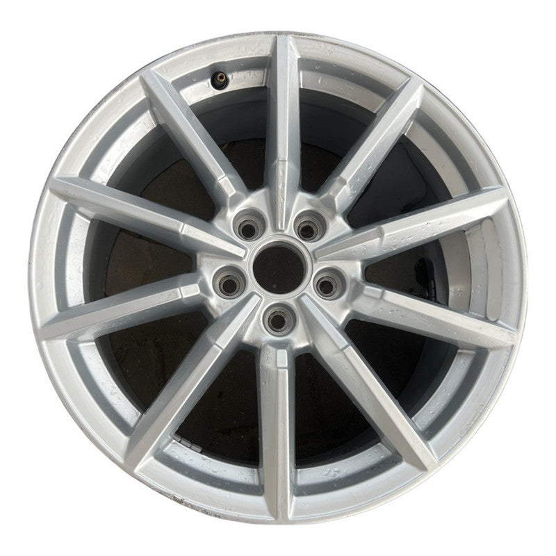 1x Alufelge 18 Zoll 8.5" 5x112 50ET Glanz Silber 8S0601025C Audi Rim Wheel