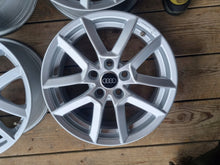 Laden Sie das Bild in den Galerie-Viewer, 4x Alufelge 16 Zoll 6.5" 5x112 33ET Glanz Silber 124R-000526 Audi Q3 Alhambra FEL2433226798rx