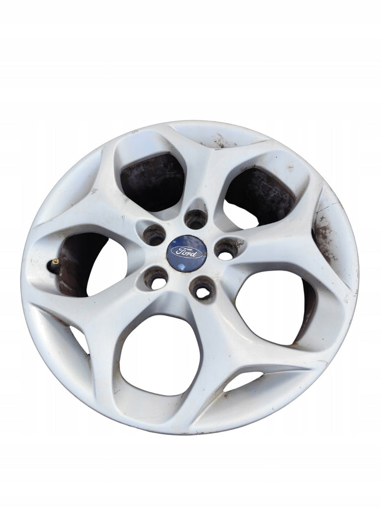 1x Alufelge 16 Zoll 7.0" 5x108 50ET Glanz Silber 7M5JAA Ford Rim Wheel FEL3260944529ld