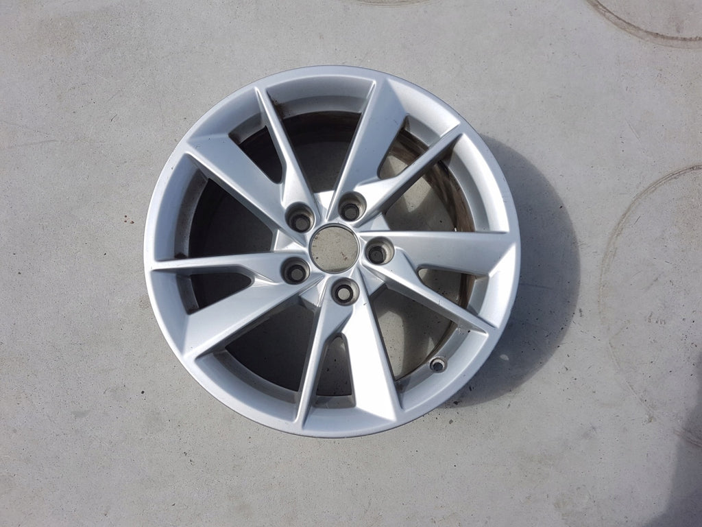 1x Alufelge 16 Zoll 7.0" 5x112 35ET Glanz Silber 8W0601025 Audi A4 Rim Wheel FEL3671571917fn