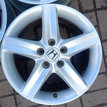 Load image into Gallery viewer, 1x Alufelge 17 Zoll 7.0" 5x114.3 55ET SMR770A Honda Civic I Crv Accord Viii FEL8186040122vu