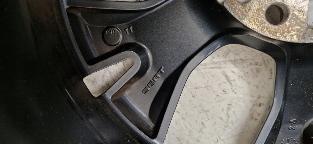 1x Alufelge 18 Zoll 7.0" 5x112 45ET Glanz Silber 575601025E Mg Ateca Rim Wheel FEL3513277186ox