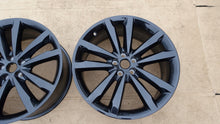 Load image into Gallery viewer, 1x Alufelge 20 Zoll 8.0" 5x108 40ET Glanz Schwarz Jaguar Rim Wheel FEL9630979843ui