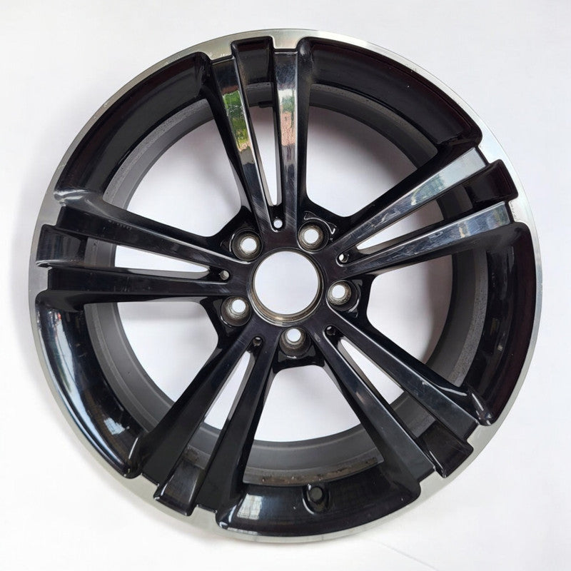 1x Alufelge 18 Zoll 7.5" 5x112 49ET Glanz Schwarz A1774011300 Mercedes-Benz Cla