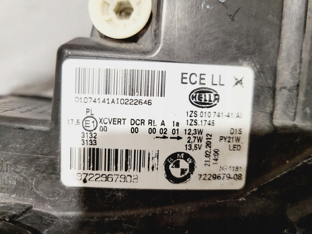 Frontscheinwerfer BMW 1 F21 F20 7229679 7229680 Ein Stück (Rechts oder Links)