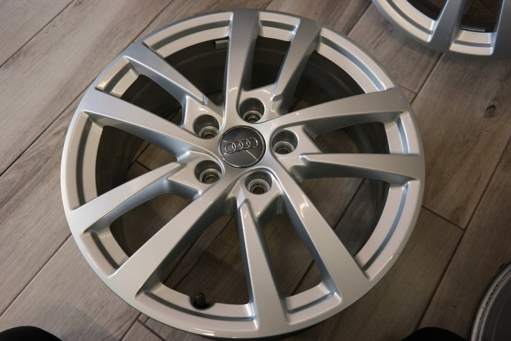 4x Alufelge 17 Zoll 6.0" 5x112 48ET Glanz Silber 8V0601025DH Audi Super FEL3217108584xg