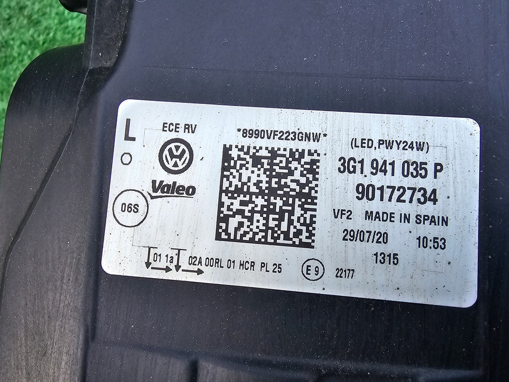 Frontscheinwerfer VW Passat B8 3G1941035P Full LED Links Scheinwerfer Headlight SCH9519900135vc