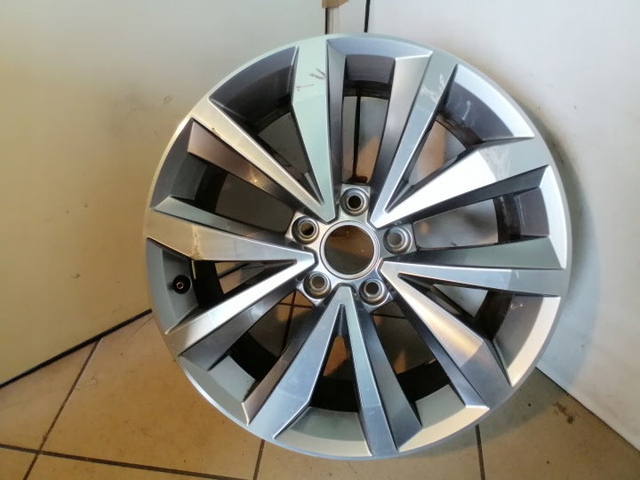 1x Alufelge 17 Zoll 7.0" 5x112 45ET Glanz Graphit 2GA601025P- Mg I Rim Wheel FEL1509731081ki